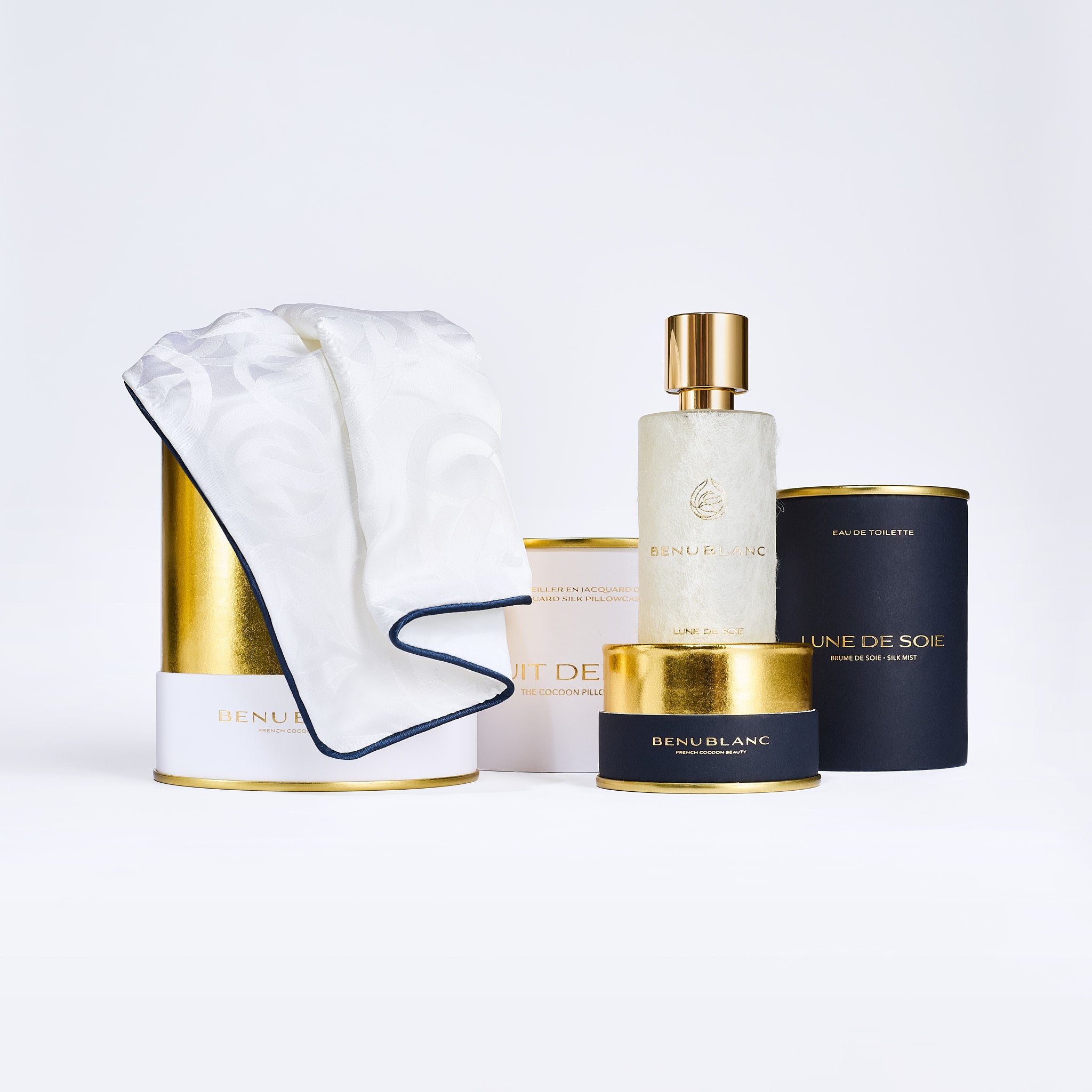 BENU BLANC Rituel de sublime métamorphose de soie
