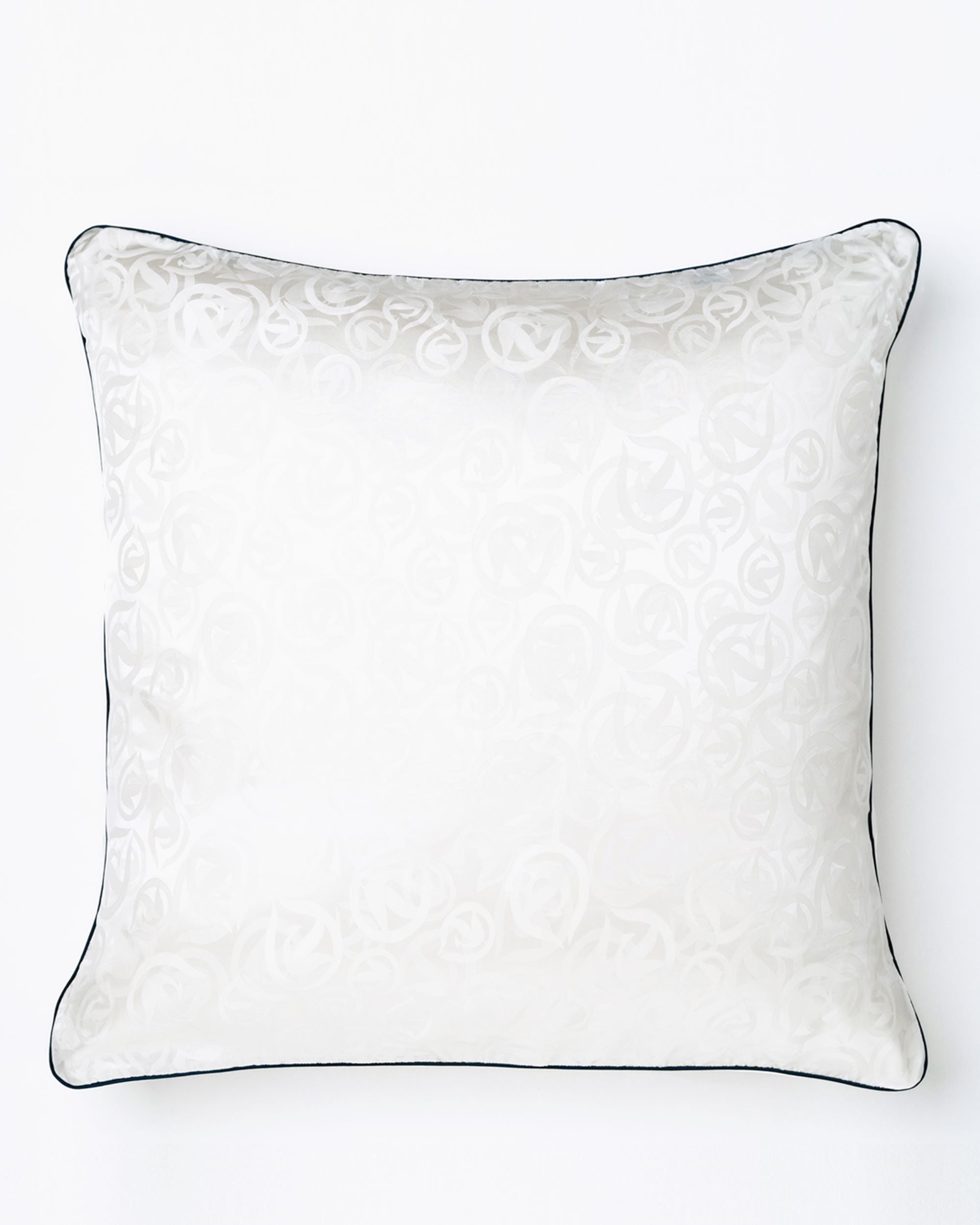 BENU BLANC - SILK COCOON PILLOWCASE - French silk, exceptional jacquard