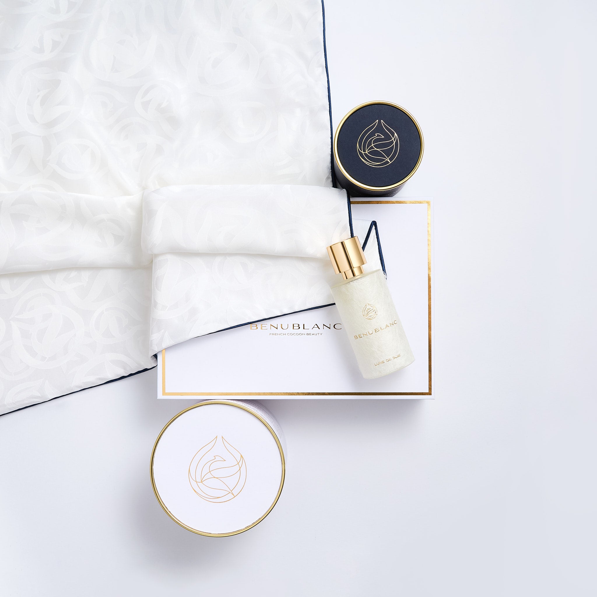 BENU BLANC Rituel de sublime métamorphose de soie